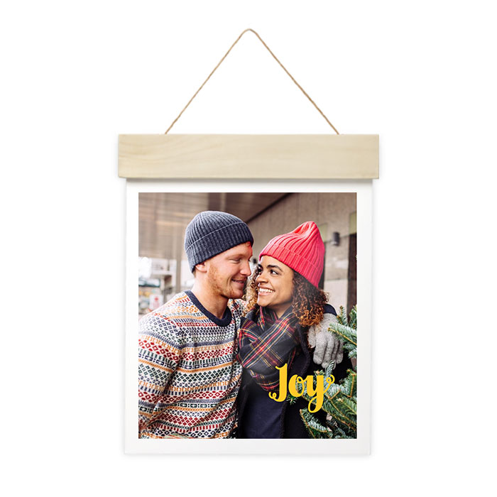 Wood Hanger Board Print